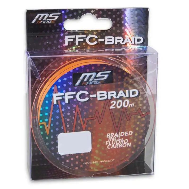 Sänger MS Range FFC-Braid 0,11 Mm 5,6 Kg 200 M Orange – Bild 2