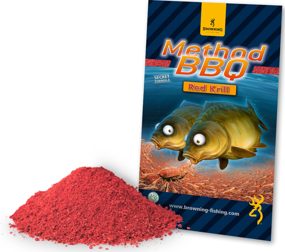 Browning Grundfutter Method BBQ Red Krill 1 Kg