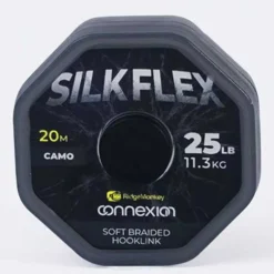 Ridge Monkey Connexion Silkflex Softbraid Hooklink 25 Lbs 20 Meter