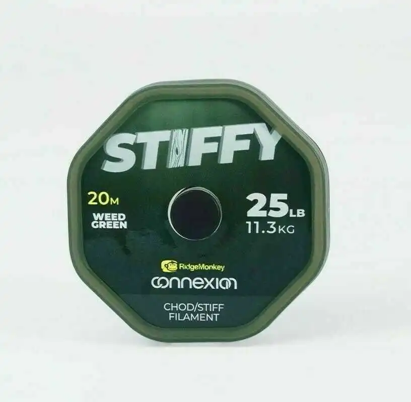 Ridge Monkey Connexion Stiffy Chod / Stiff Filament 25 Lbs 20 Meter