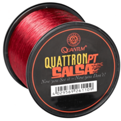 Quantum Quattron Salsa 0,25 Mm 5,70 Kg 3000 Meter Transparent Rot