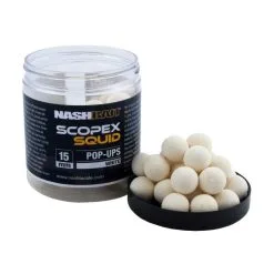 Nash Bait Scopex Squid Pop Ups White 15mm 75g