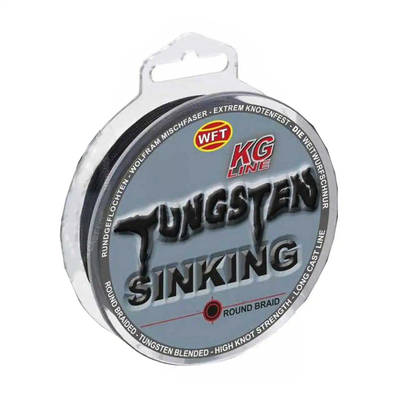 WFT KG Tungsten Sinking Black 300m