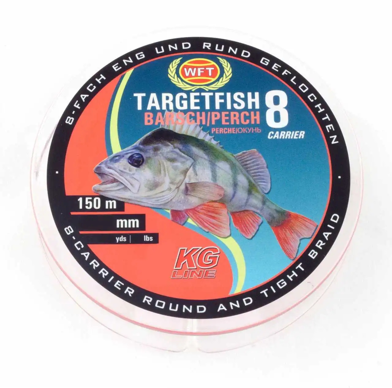 WFT Target Fish TF8 Barsch Rot 150m