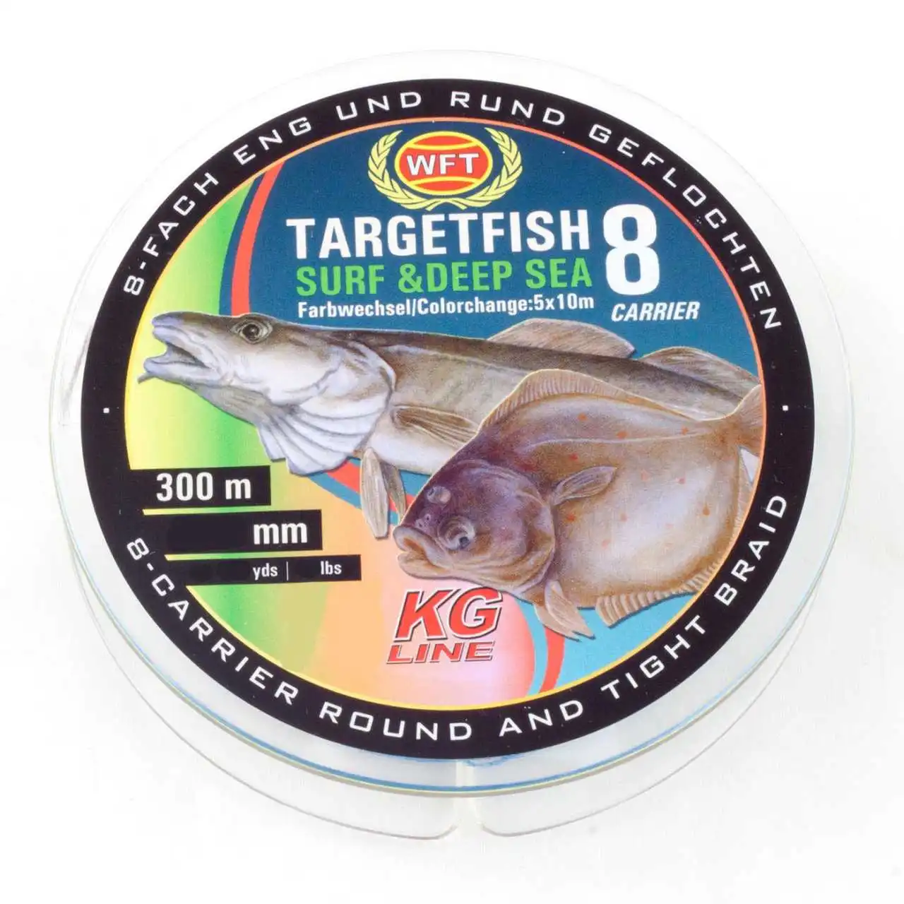 WFT Target Fish 8 TF8 Surf & Deep Sea Multicolor 300m