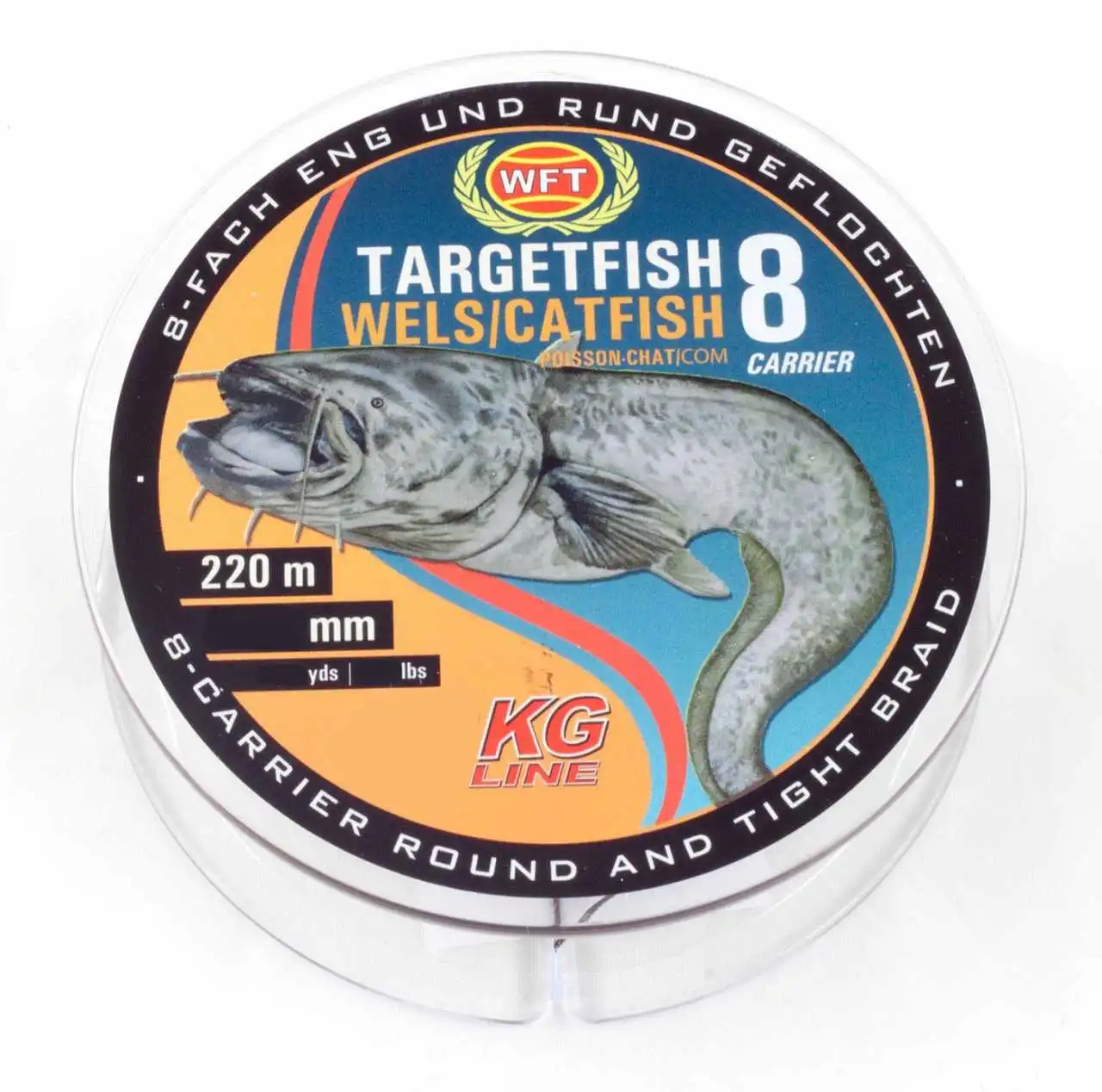 WFT Target Fish 8 TF8 Catfish 0,50 Mm 48 Kg 220 M Braun